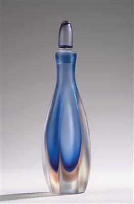 A bottle with stopper “Inciso”, Venini, Murano, c. 1955 - Jugendstil and 20th Century Arts and Crafts