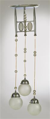 A chandelier in Secessionist style, designed c. 1900 - Secese a umění 20. století