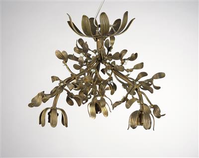 A mistletoe chandelier, designed in France, c. 1900 - Secese a umění 20. století