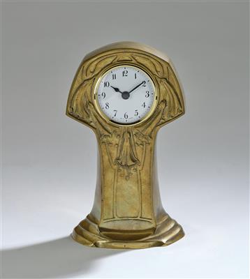 A table clock or mantel clock, designed c. 1900 - Jugendstil e arte applicata del XX secolo