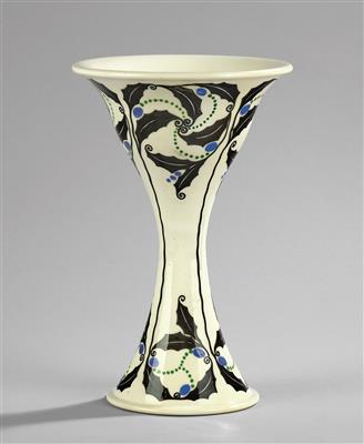 Vase, Wiener Kunstkeramische Werkstätte (WKKW), Wien, um 1911 - Jugendstil u. angewandte Kunst d. 20. Jahrhunderts