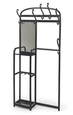 A hall stand, model number: 10908, designed in c. 1908/10, executed by Gebrüder Thonet, Vienna - Jugendstil and 20th Century Arts and Crafts
