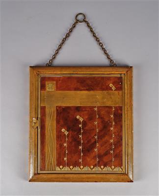 A hinged standing or hanging mirror, Franz Hiess & Söhne, Vienna, c. 1900 - Secese a umění 20. století