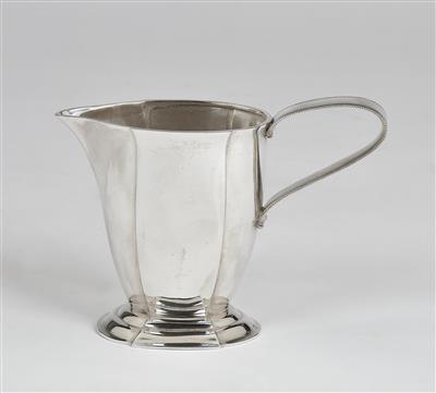 Eduard-Josef Wimmer-Wisgrill (1882 Vienna 1961), a creamer (“Oberkanne”) from a coffee service, Wiener Werkstätte, 1912 - Jugendstil and 20th Century Arts and Crafts