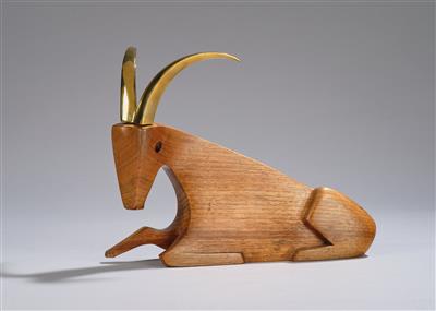 Franz Hagenauer, a gazelle, Werkstätten Hagenauer, Vienna - Jugendstil and 20th Century Arts and Crafts