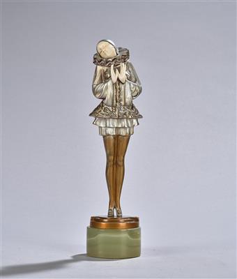 Paul Philippe (1870–1930), “Adoration”, designed in c. 1925, executed by Rosenthal & Maeder, Berlin - Jugendstil e arte applicata del XX secolo