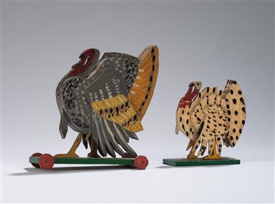 Two toys: birds in the manner of Václav Spála, c. 1915 - Secese a umění 20. století