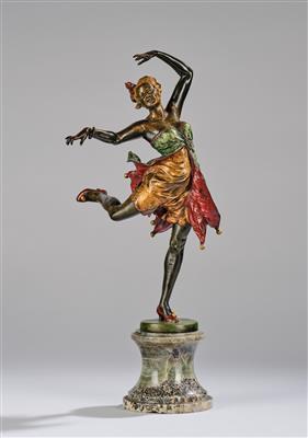 Bruno Zach (1891–1945), a female dancer, Austria, c. 1925 - Secese a umění 20. století