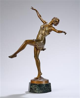 Bruno Zach (Austria 1891–1945), a female dancer, designed in c. 1920/30 - Secese a umění 20. století