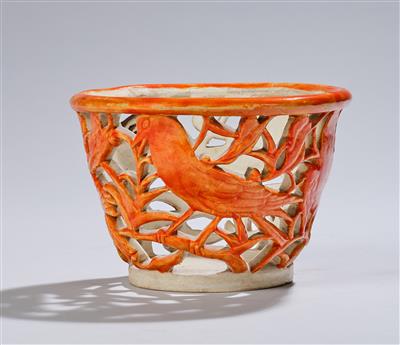 Eduard Klablena, a cachepot, designed in c. 1918 - Jugendstil e arte applicata del XX secolo