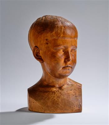 Franz Barwig the Elder, a boy’s head, 1923 - Jugendstil e arte applicata del XX secolo