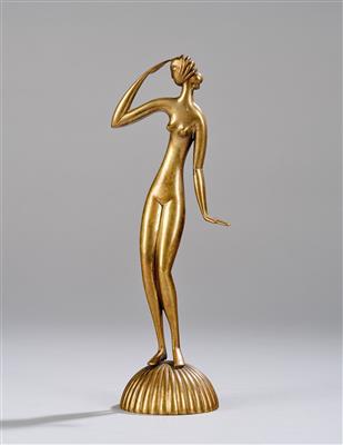 Karl Hagenauer, a female figure, Werkstätte Hagenauer, Vienna - Jugendstil and 20th Century Arts and Crafts