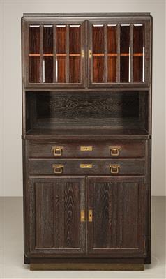 Otto Wytrlik, a pier cabinet, designed in 1901; this pier cabinet won an award together with other objects from an apartment furnishing - Secese a umění 20. století