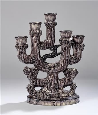 Vally Wieselthier (1895–1945), a candleholder with an animal, Werkstätte Vally Wieselthier, c. 1925 - Jugendstil and 20th Century Arts and Crafts