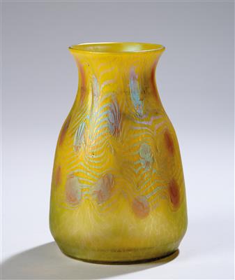 Vase, Johann Lötz Witwe, Klostermühle, um 1900 - Jugendstil und angewandte Kunst des 20. Jahrhunderts