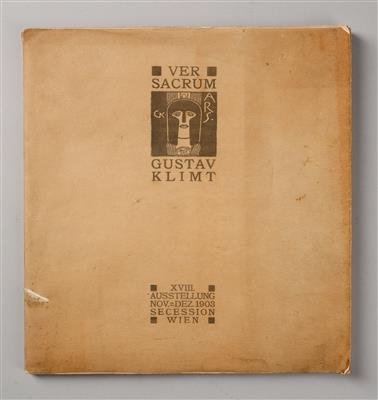 Ver Sacrum, Gustav Klimt, XVII. Ausstellung der Vereinigung bildender Künstler Österreichs, Nov.-Dec. 1903, Secession Wien - Secese a umění 20. století