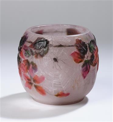 Gabriel Argy-Rousseau, a vase “Araignées et Ronces” (“Spiders and Brambles”), designed in 1920 - Secese a umění 20. století