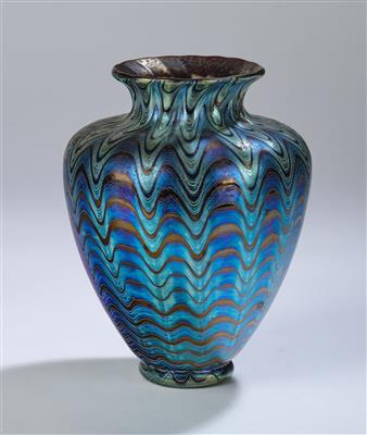 A vase, Johann Lötz Witwe, Klostermühle, 1898 - Jugendstil and 20th Century Arts and Crafts
