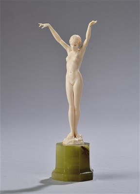 Ferdinand Preiss (Germany, 1892-1943), a figurine “Ecstasy”, c. 1913 - Secese a umění 20. století