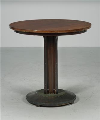 A table, cf model number: 675, designed by Josef Hoffmann, designed in 1905/06, variation of a model for the 1908 Kunstschau and in the lobby of a small country house, executed by Jacob & Josef Kohn, Vienna - Jugendstil and 20th Century Arts and Crafts