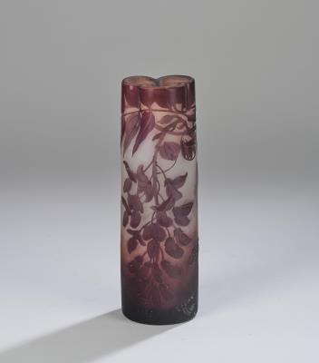 A vase "wisteria", Emile Gallé, Nancy, 1905-08 - Jugendstil and 20th Century Arts and Crafts