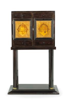 A medicine cabinet (“Kabinettschrank”), circle of Josef Hoffmann/Otto Prutscher, c. 1910 - Ze sbírky Schedlmayer - secese a užité umění 20. století