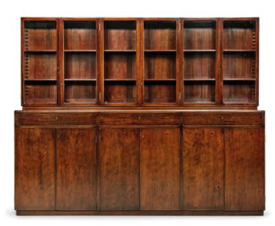 A large library cabinet, after Friedrich Otto Schmidt, Vienna, c. 1900 - Ze sbírky Schedlmayer - secese a užité umění 20. století