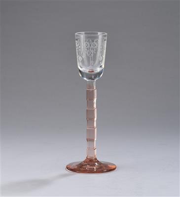 A liqueur glass, probably Meyr’s Neffe Adolf - Sbírka Schedlmayer II
