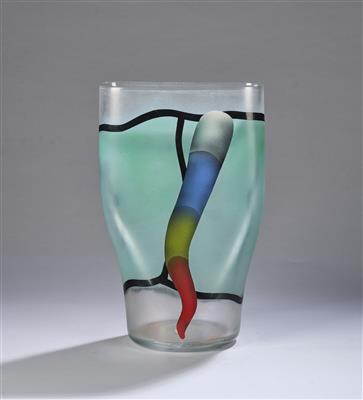Richard Meitner (born in the USA in 1949), a vase, 1984 - From the Schedlmayer Collection II - Art Nouveau and Applied Art of the 20th Century