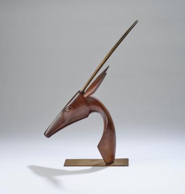 An antelope head, Werkstätten Hagenauer, Vienna - Jugendstil and 20th Century Arts and Crafts