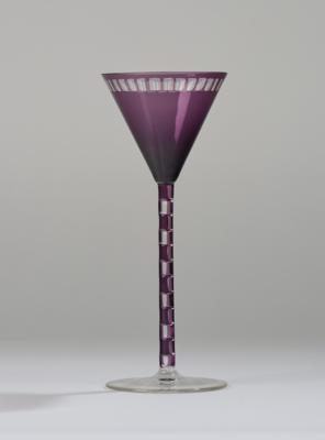 Otto Prutscher, a goblet, designed in around 1907, executed by Meyr’s Neffe, Adolf, merchant-employer: E. Bakalowits Söhne, Vienna - Jugendstil and 20th Century Arts and Crafts