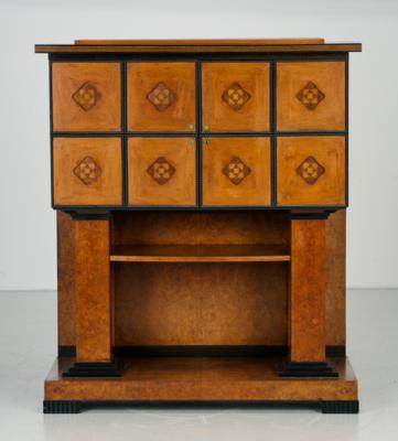 Josef Maria Olbrich, a music cabinet from a music room, Darmstadt, c. 1905 - Jugendstil and 20th Century Arts and Crafts