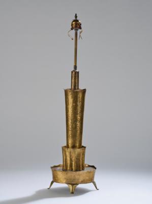 Stehlampe aus Messing, in der Art von Josef Hoffmann, um 1918/24 - Jugendstil & Angewandte Kunst des 20. Jahrhunderts