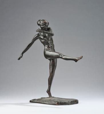A female dancer, after a design by Prince Paolo Troubetzkoy, designed in around 1921 - Secese a umění 20. století