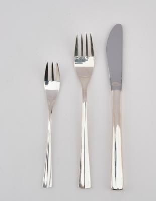 A 36-piece silver cutlery set, form “Tango”, J. C. Klinkosch, Vienna, c. 1960 - Secese a umění 20. století