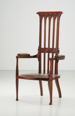 John Sollie Henry, an armchair, London, 1895 - Jugendstil and 20th Century Arts and Crafts