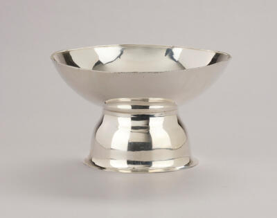 Josef Hoffmann, a silver bowl (original title “Schale”), Wiener Werkstätte, before 1912 - Jugendstil and 20th Century Arts and Crafts