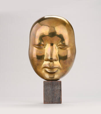 Maske ("China-Maske"), Modellnummer: 5271 (frühere Modellnummer: 4492), Werkstätte Hagenauer, Wien - Jugendstil & Angewandte Kunst des 20. Jahrhunderts