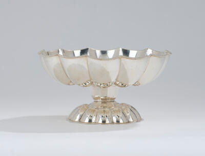 Otto Prutscher, a silver centrepiece bowl, J. C. Klinkosch, Vienna, 1922 - Secese a umění 20. století