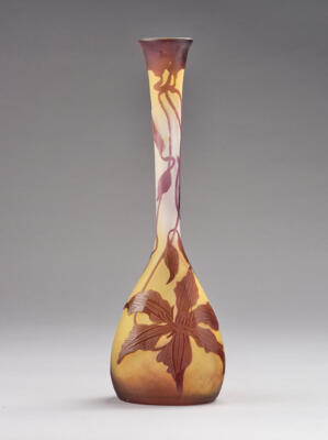 A vase “Clematites”, Emile Gallé, Nancy, c. 1925 - Jugendstil and 20th Century Arts and Crafts