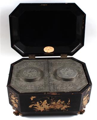 Tea Caddy, - Antiquariato