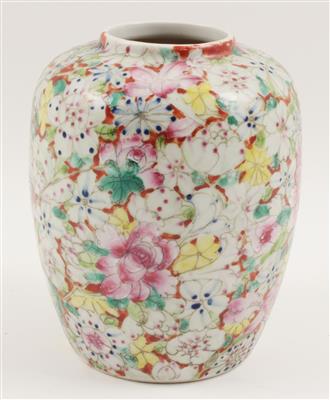 Mille Fleurs-Vase, - Antiquariato