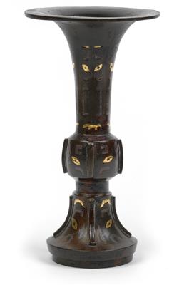 Gu-förmige Vase, - Antiquitäten