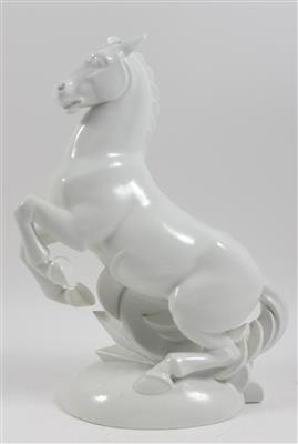 Gerhard Schliepstein(1886- 1963), Steigendes Pferd, - Antiquitäten