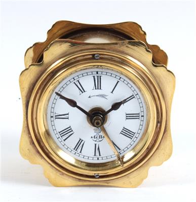 Historismus Dosenwecker "Gustav Becker" - Antiquitäten - Schwerpunkt Uhren