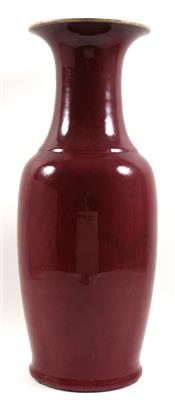 Ochsenblut-Vase, - Antiques