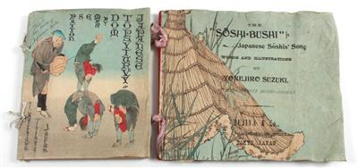 Zwei Bücher über den Alltag der Japaner für westliche Leser - Antiquariato