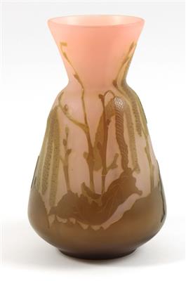 Vase mit Haselzweigen, - Antiquariato