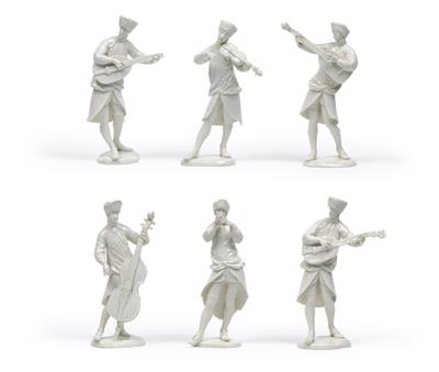 Bergmanns-Figuren als Musikanten, - Antiques