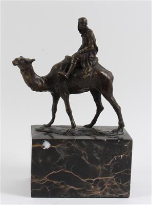 Louis Albert Carvin (Frankreich 1875-1951), Orientale auf Kamel, - Antiquitäten